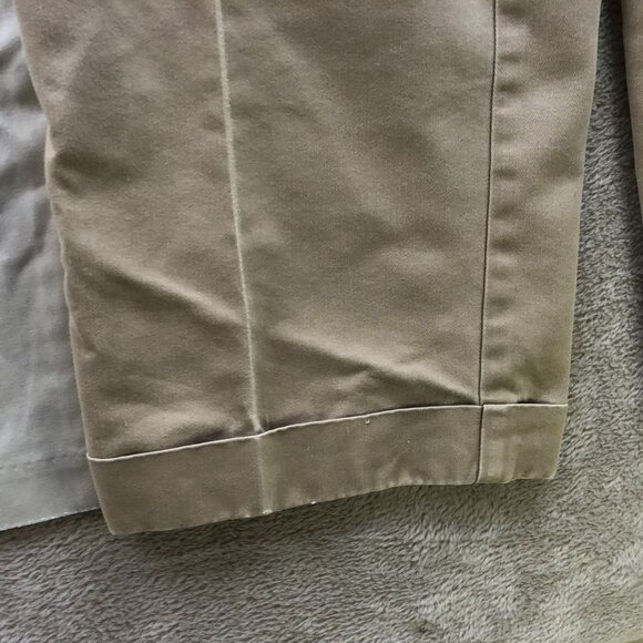 Dockers Men Pants Size 35x30 D4 D3 Lot Of Two Khaki Chino Straight Frayed Hems - Picture 15 of 16